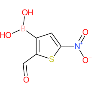 2-formyl-5-nitrothiophen-3-ylboronic acid