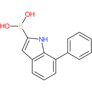 7-phenyl-1h-indol-2-ylboronic acid