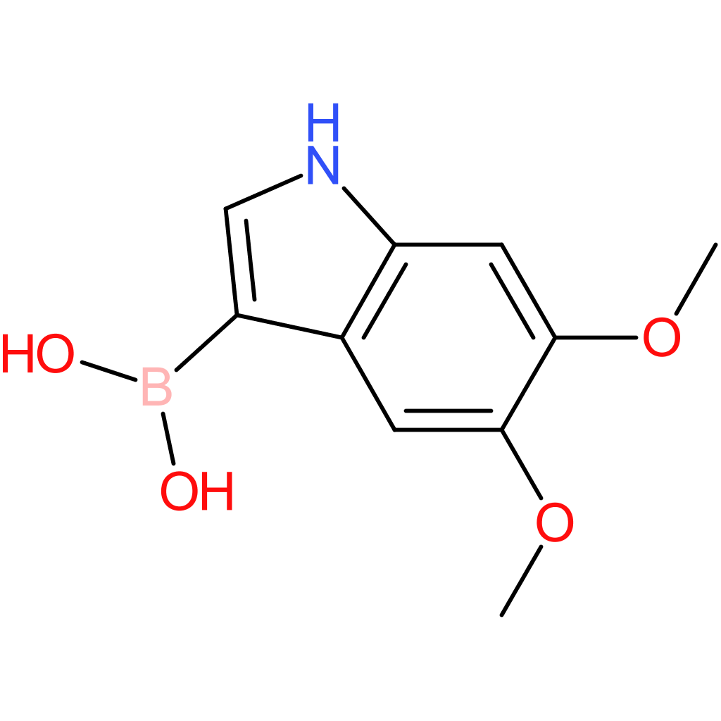 5,6-dimethoxy-1h-indol-3-ylboronic acid