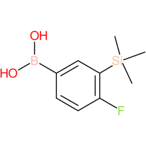 4-fluoro-3-(trimethylsilyl)phenylboronic acid