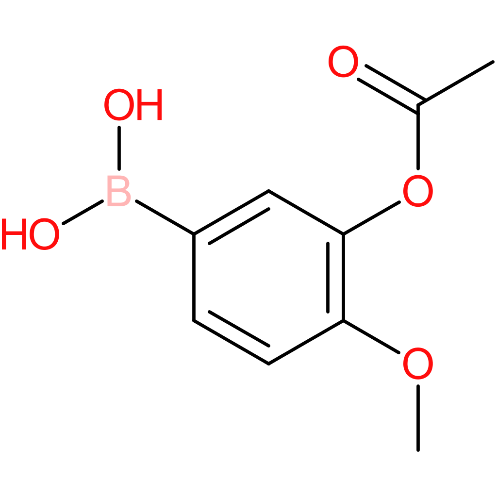 3-acetoxy-4-methoxyphenylboronic acid