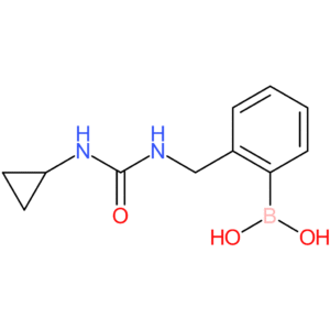(2-((3-cyclopropylureido)methyl)phenyl)boronic acid