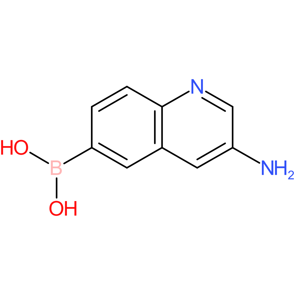 3-aminoquinolin-6-ylboronic acid