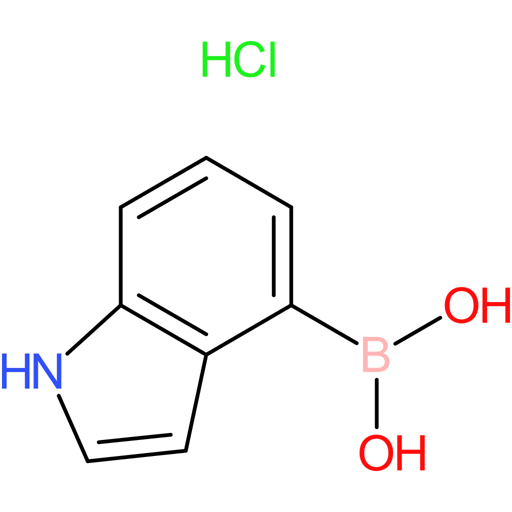 1h-indol-4-ylboronic acid hydrochloride