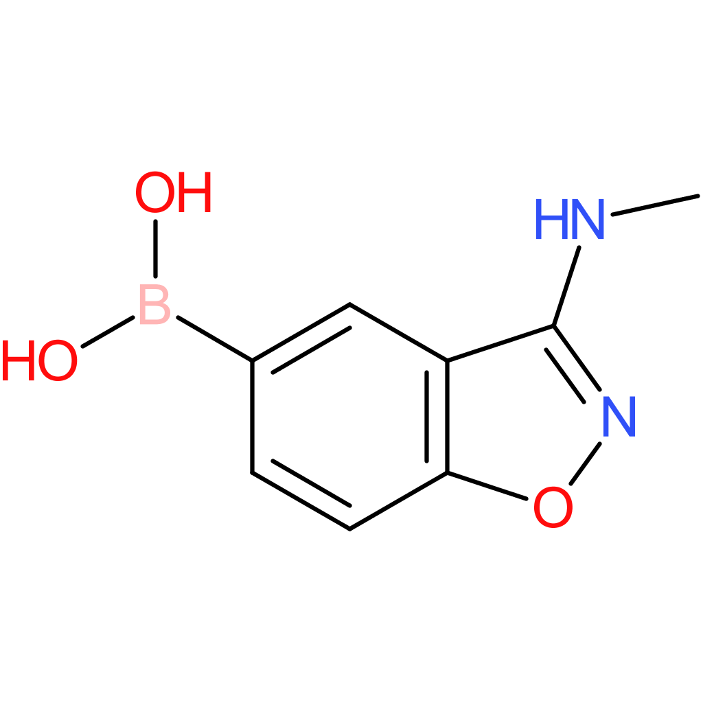 3-(methylamino)benzo[d]isoxazol-5-ylboronic acid