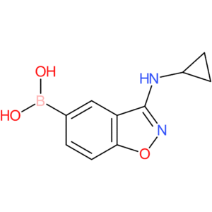 3-(cyclopropylamino)benzo[d]isoxazol-5-ylboronic acid