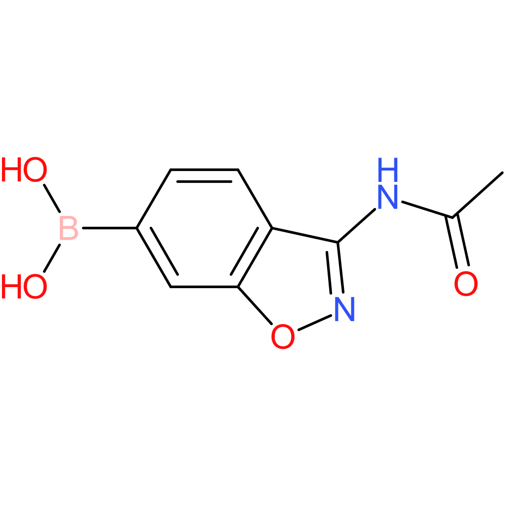 3-acetamidobenzo[d]isoxazol-6-ylboronic acid