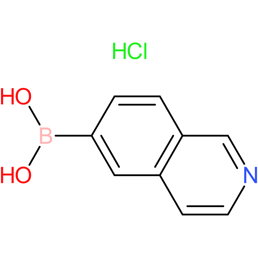 (isoquinolin-6-yl)boronic acid hydrochloride