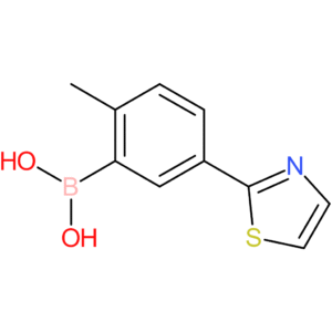 2-methyl-5-(thiazol-2-yl)phenylboronic acid