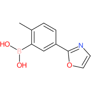 2-methyl-5-(oxazol-2-yl)phenylboronic acid