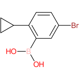 (5-bromo-2-cyclopropylphenyl)boronic acid
