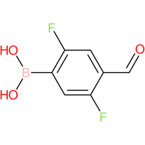 2,5-difluoro-4-formylphenylboronic acid