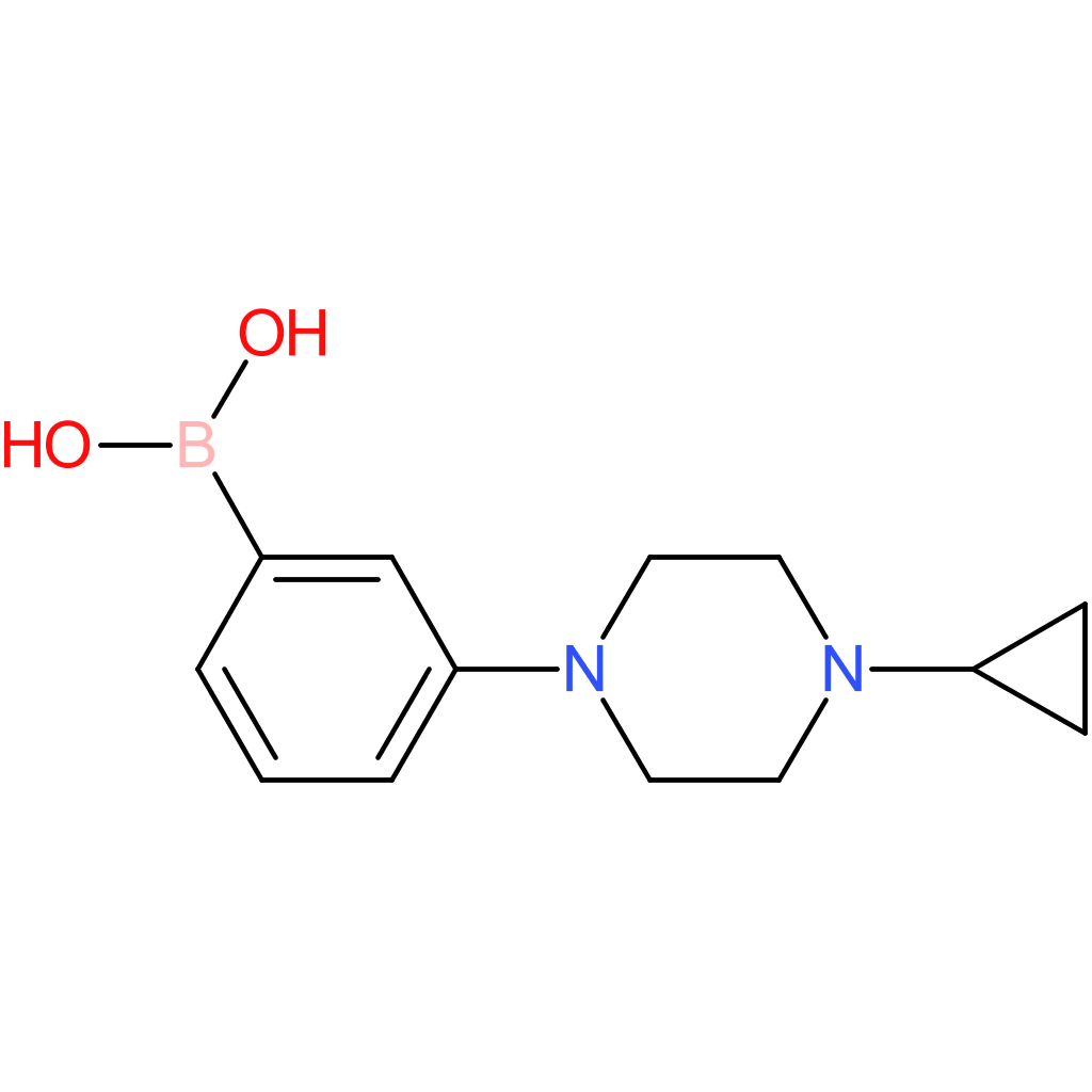3-(4-cyclopropylpiperazin-1-yl)phenylboronic acid