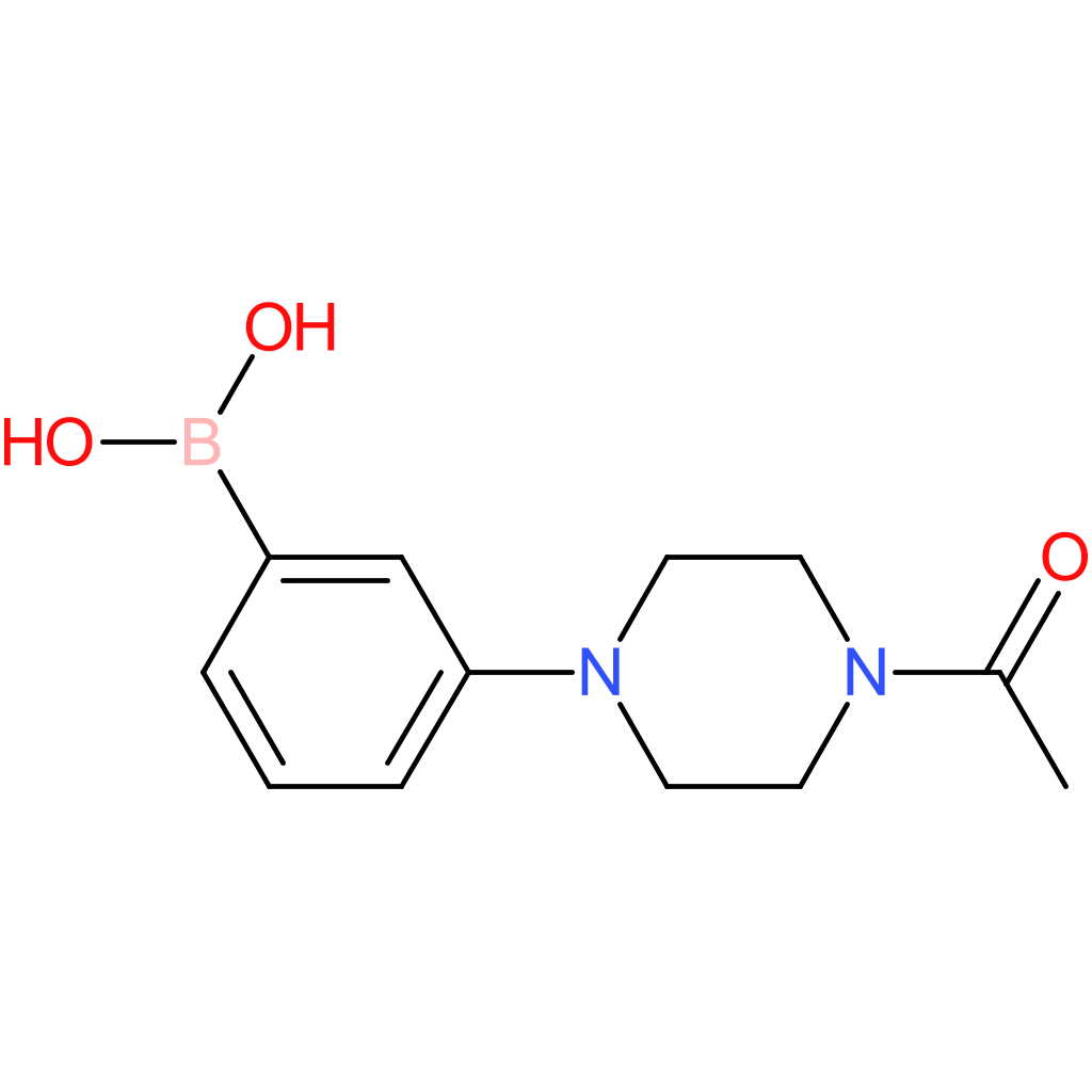 b-[3-(4-acetyl-1-piperazinyl)phenyl]boronic acid