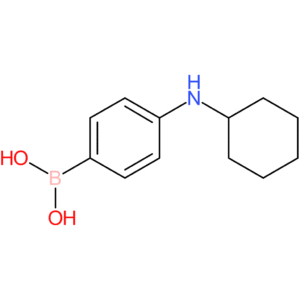 4-(cyclohexylamino)phenylboronic acid
