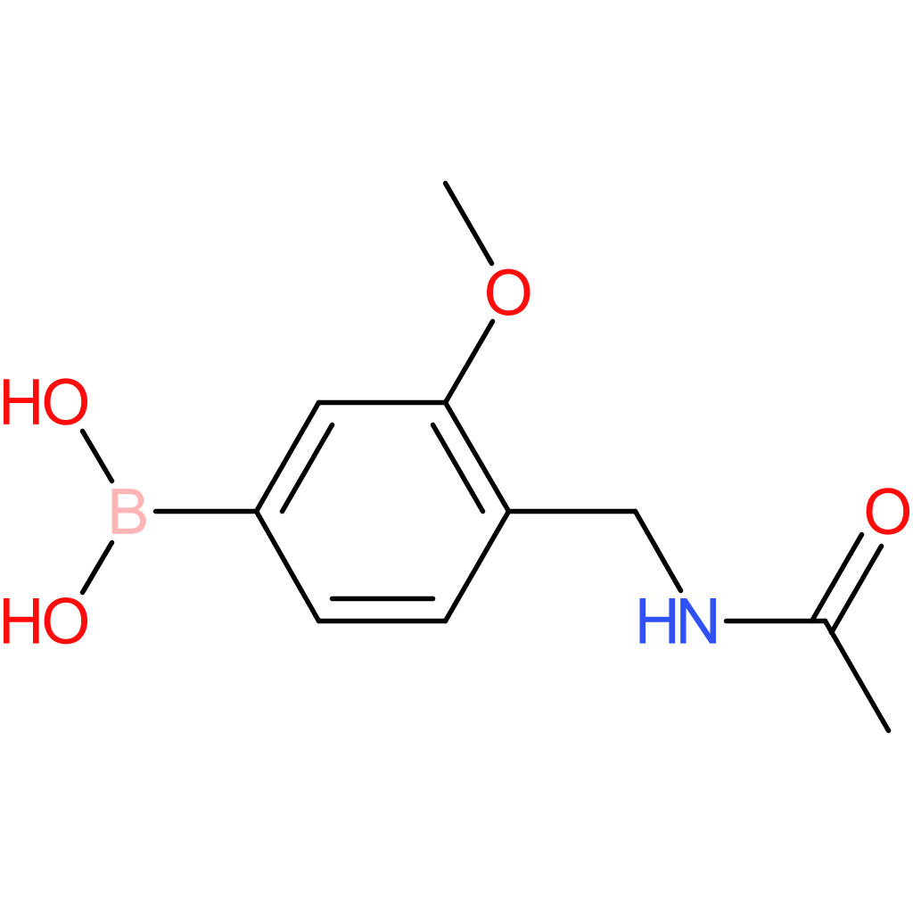 4-(acetamidomethyl)-3-methoxyphenylboronic acid