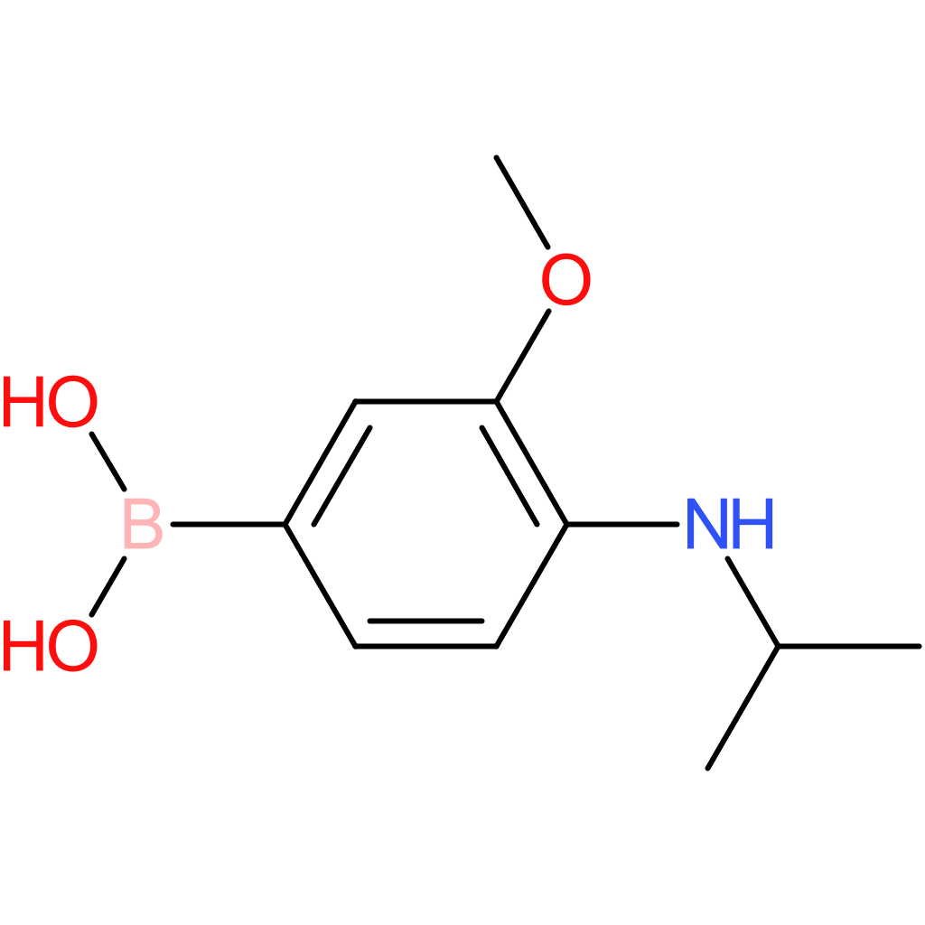 4-(isopropylamino)-3-methoxyphenylboronic acid