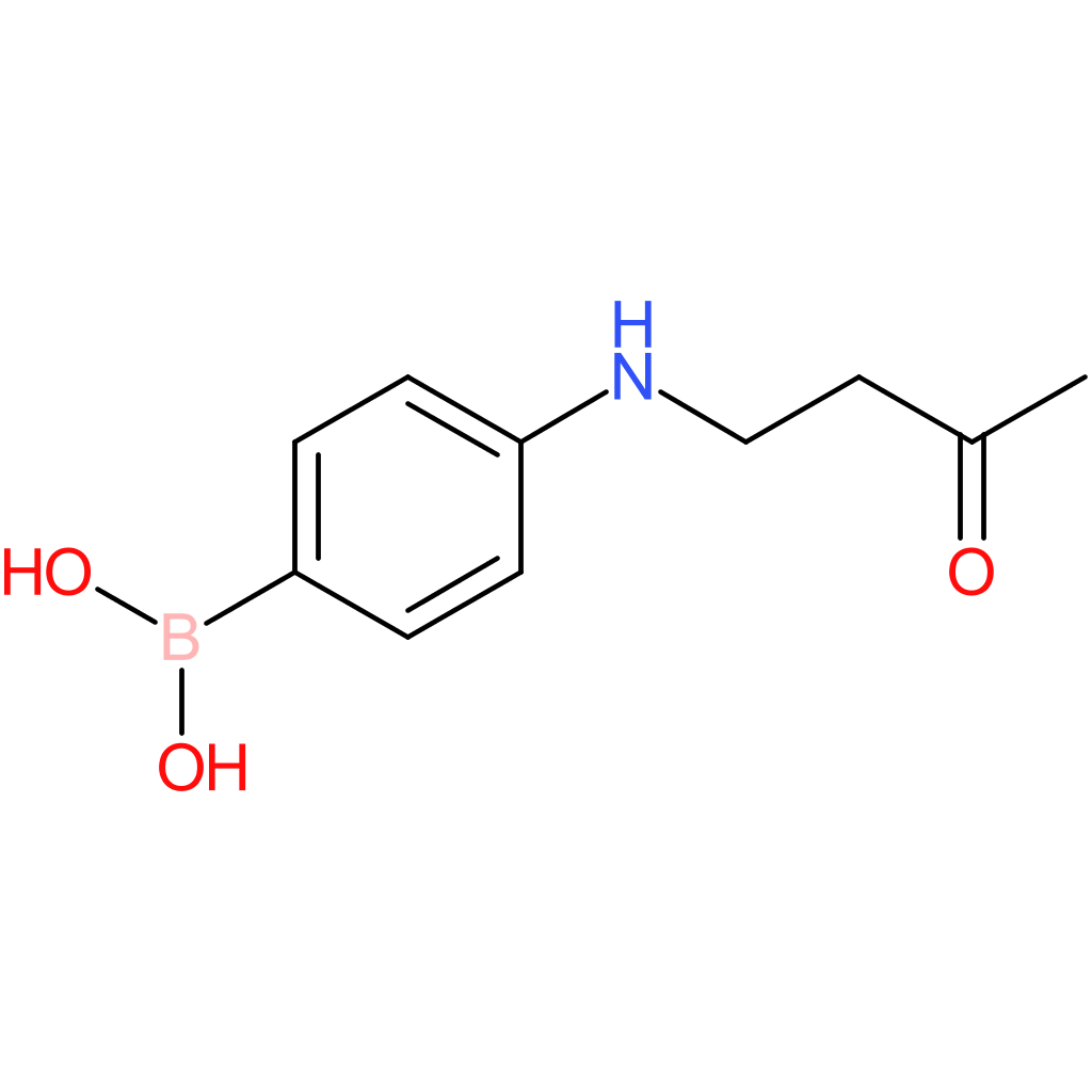 4-(3-oxobutylamino)phenylboronic acid