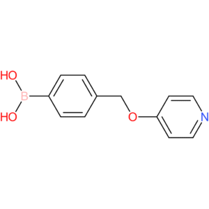 4-((pyridin-4-yloxy)methyl)phenylboronic acid