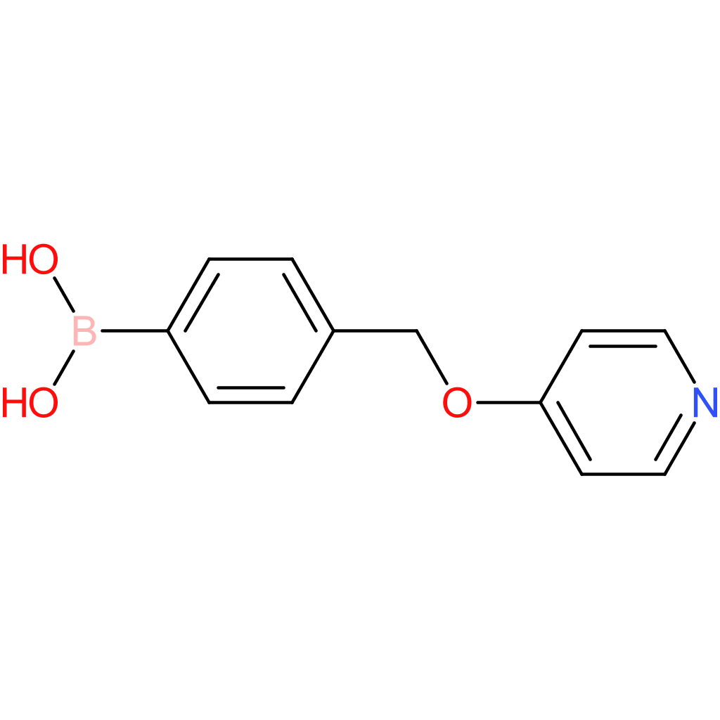 4-((pyridin-4-yloxy)methyl)phenylboronic acid