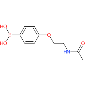 4-(2-acetamidoethoxy)phenylboronic acid