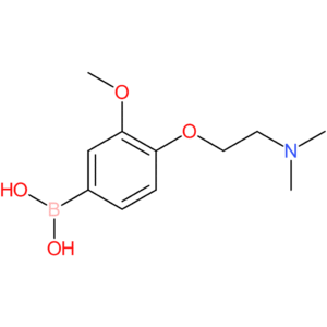 4-(2-(dimethylamino)ethoxy)-3-methoxyphenylboronic acid