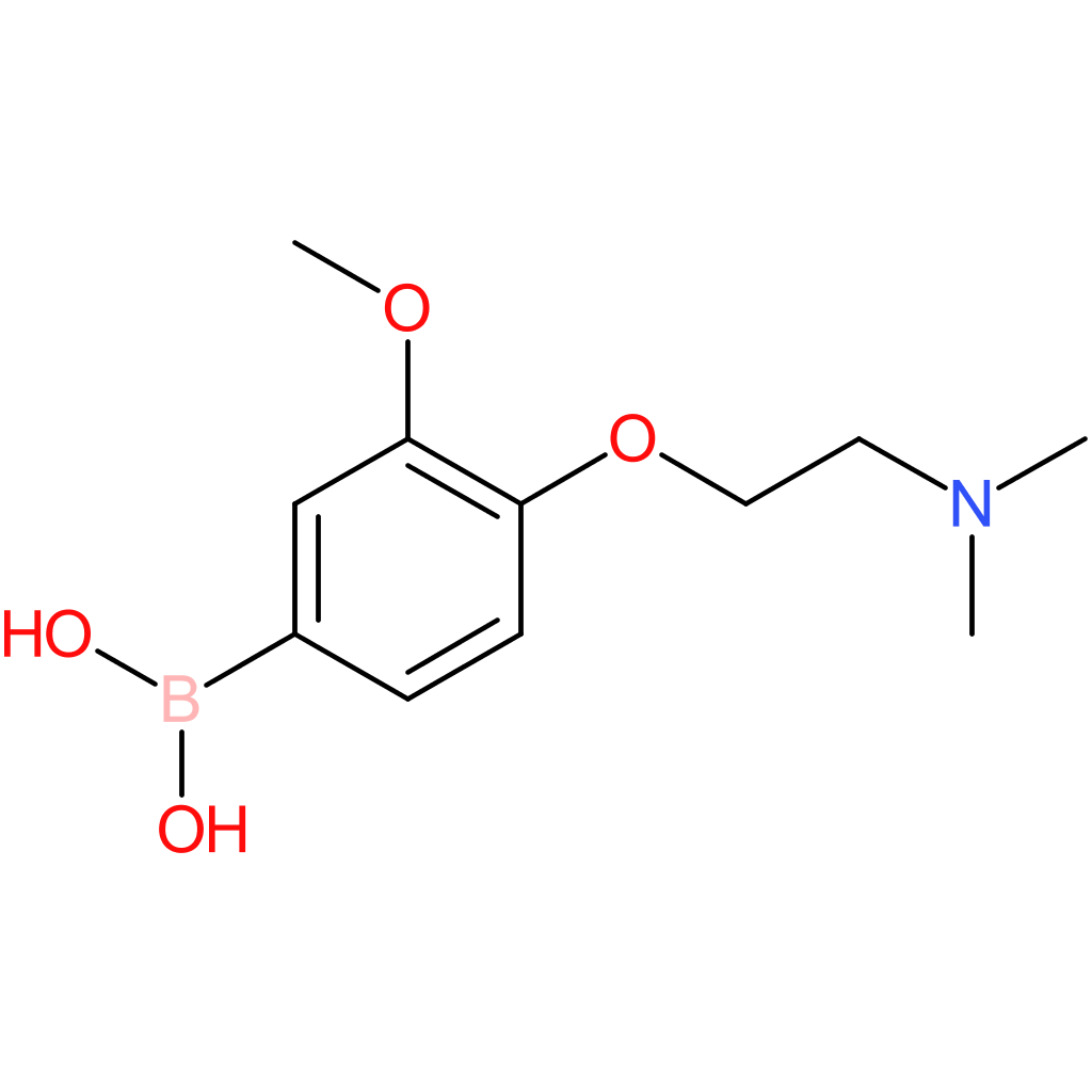 4-(2-(dimethylamino)ethoxy)-3-methoxyphenylboronic acid