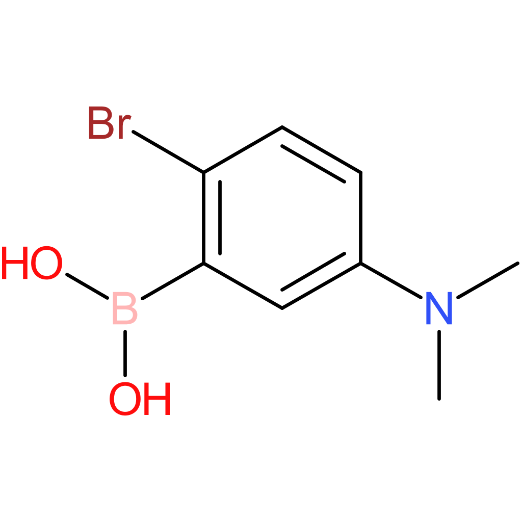 2-bromo-5-(dimethylamino)phenylboronic acid