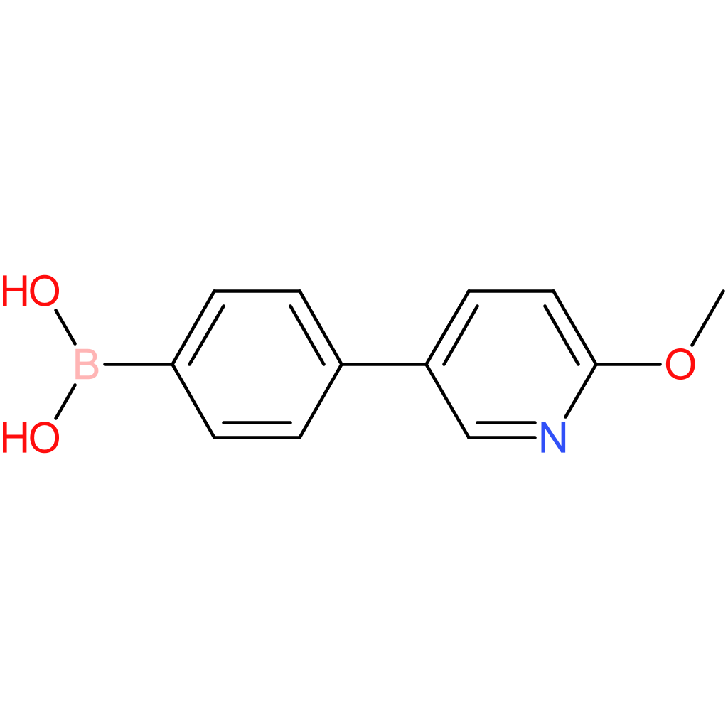 4-(6-methoxypyridin-3-yl)phenylboronic acid