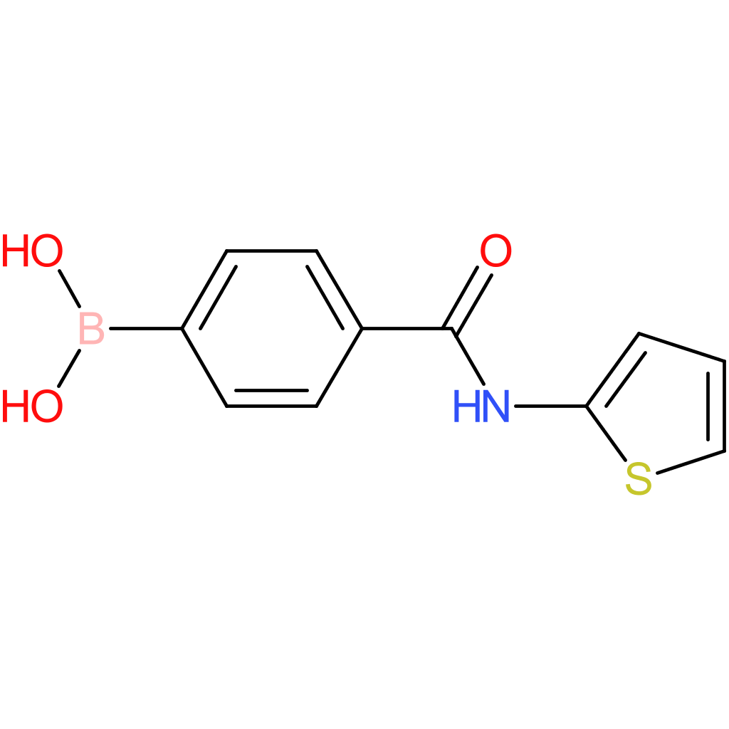 4-(thiophen-2-ylcarbamoyl)phenylboronic acid
