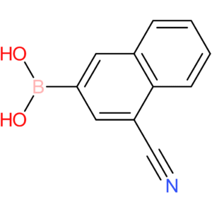 (4-cyanonaphthalen-2-yl)boronic acid