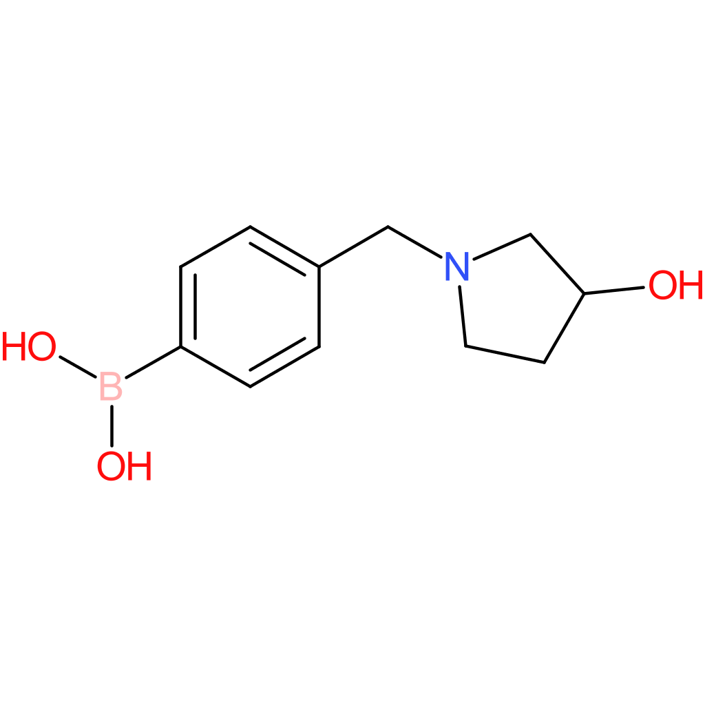 4-((3-hydroxypyrrolidin-1-yl)methyl)phenylboronic acid