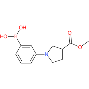 3-(3-(methoxycarbonyl)pyrrolidin-1-yl)phenylboronic acid
