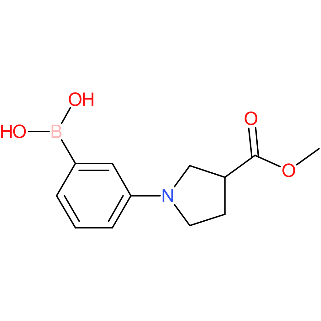 3-(3-(methoxycarbonyl)pyrrolidin-1-yl)phenylboronic acid