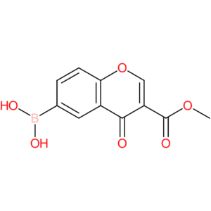 3-(methoxycarbonyl)-4-oxo-4h-chromen-6-ylboronic acid