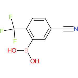 5-cyano-2-(trifluoromethyl)phenylboronic acid