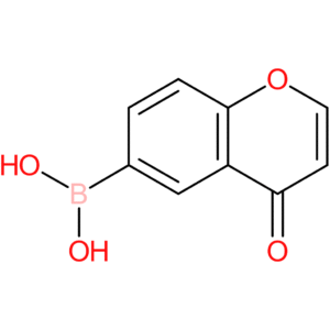 b-(4-oxo-4h-1-benzopyran-6-yl)boronic acid