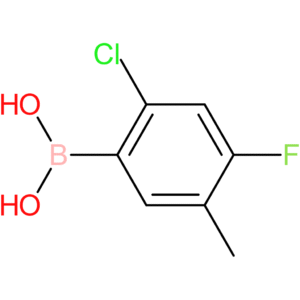 (2-chloro-4-fluoro-5-methylphenyl)boronic acid