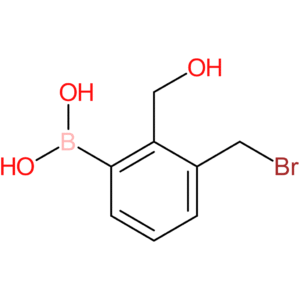 3-(bromomethyl)-2-(hydroxymethyl)phenylboronic acid