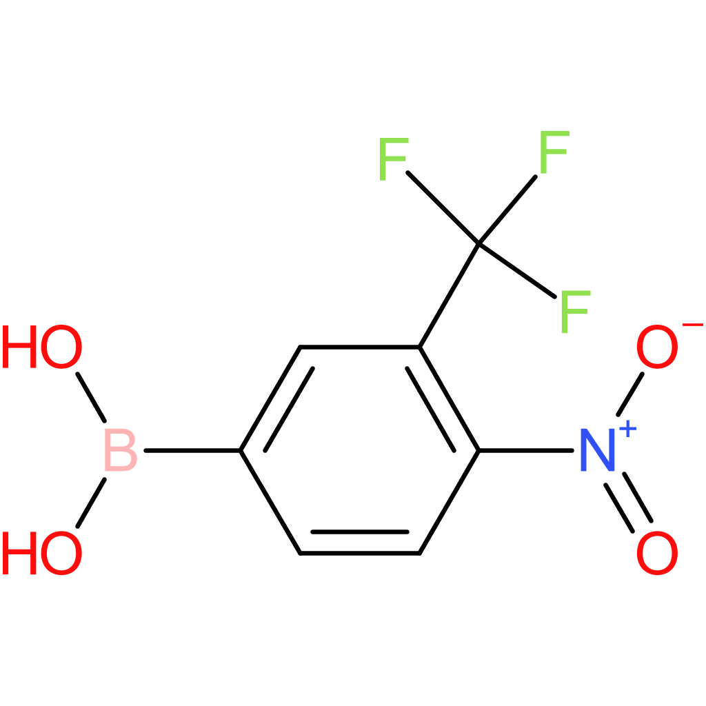 4-nitro-3-(trifluoromethyl)phenylboronic acid
