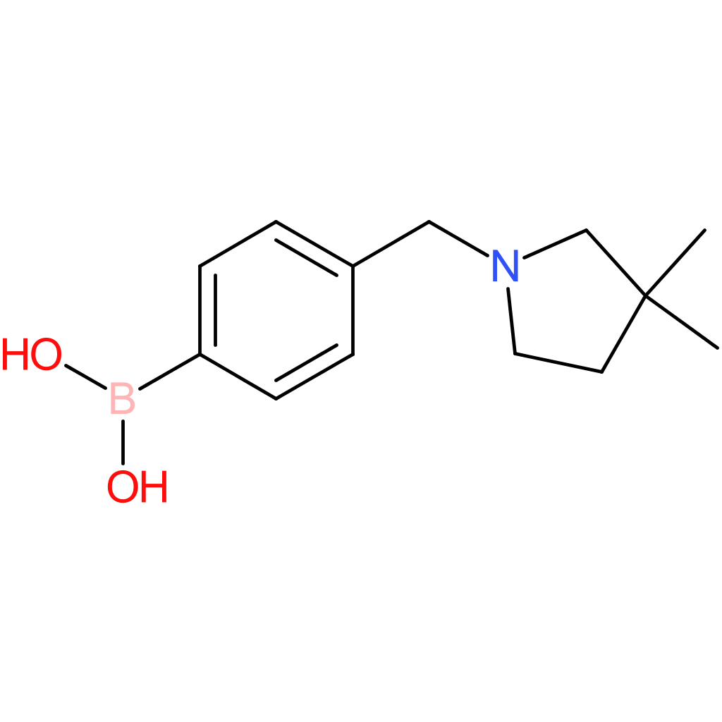 (4-[(3,3-dimethylpyrrolidin-1-yl)methyl]phenyl)boronic acid