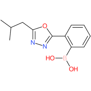 2-(5-isobutyl-1,3,4-oxadiazol-2-yl)phenylboronic acid