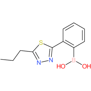 2-(5-propyl-1,3,4-thiadiazol-2-yl)phenylboronic acid
