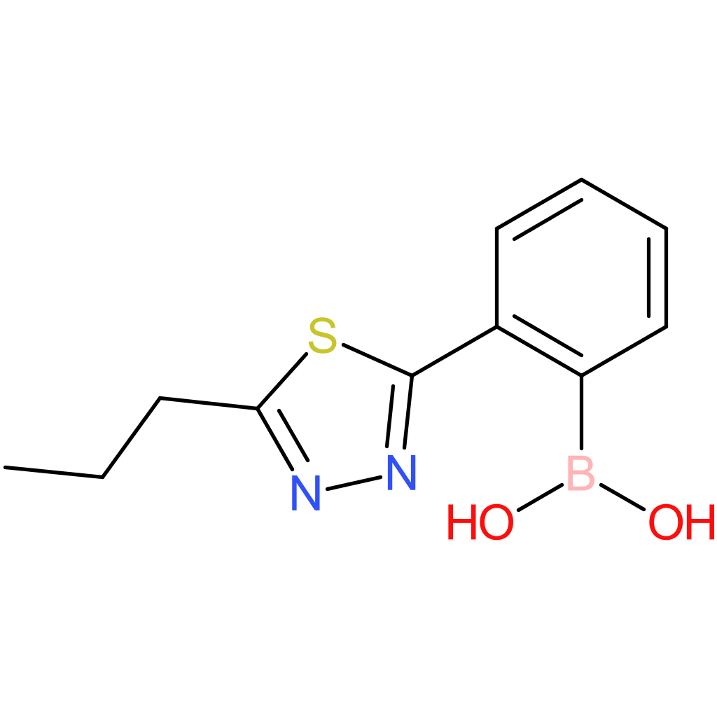 2-(5-propyl-1,3,4-thiadiazol-2-yl)phenylboronic acid