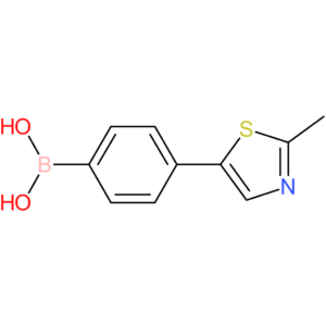 4-(2-methylthiazol-5-yl)phenylboronic acid