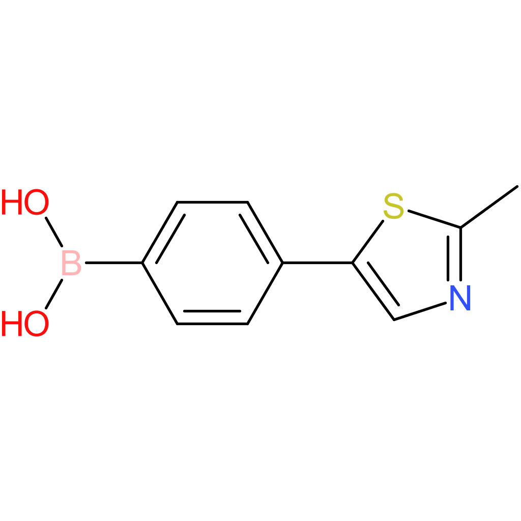 4-(2-methylthiazol-5-yl)phenylboronic acid