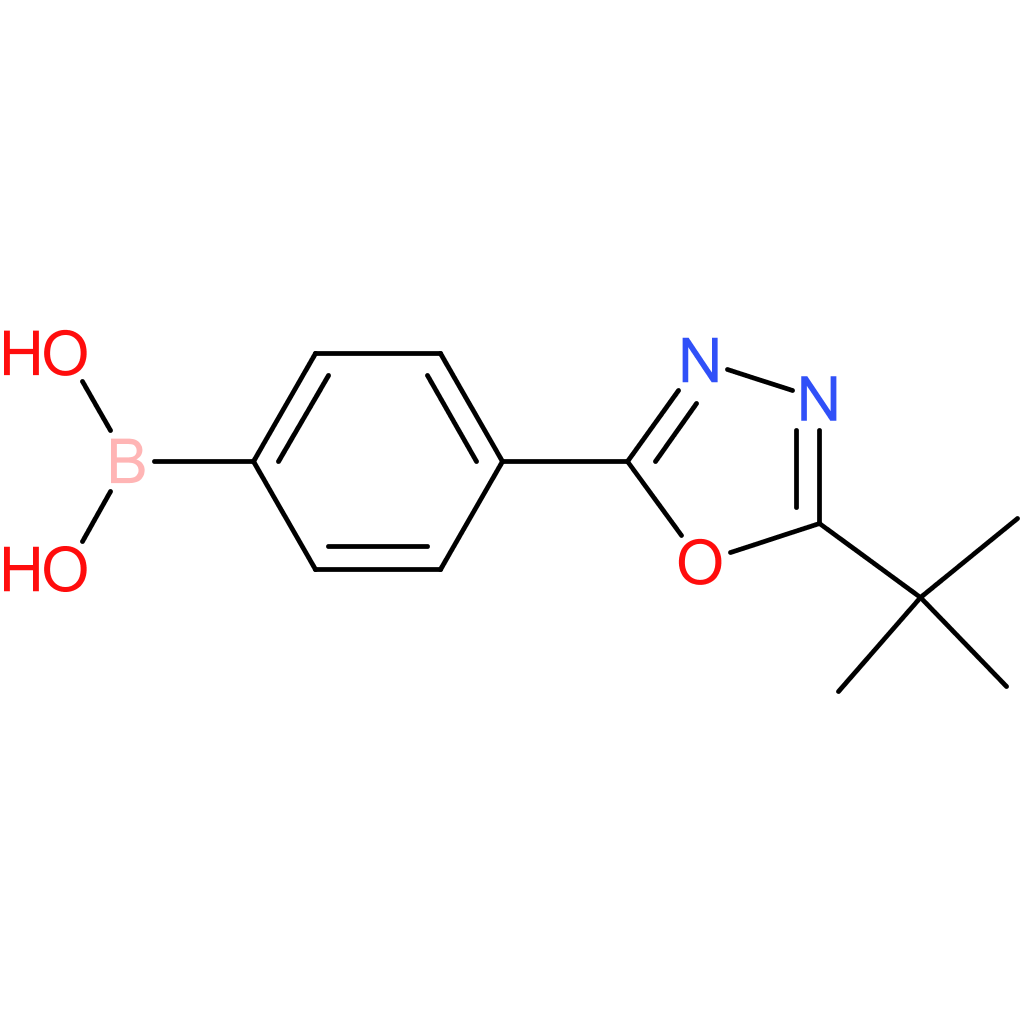 4-(5-tert-butyl-1,3,4-oxadiazol-2-yl)phenylboronic acid