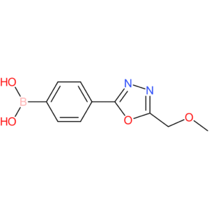 4-(5-(methoxymethyl)-1,3,4-oxadiazol-2-yl)phenylboronic acid