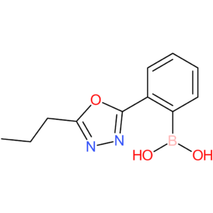 2-(5-propyl-1,3,4-oxadiazol-2-yl)phenylboronic acid