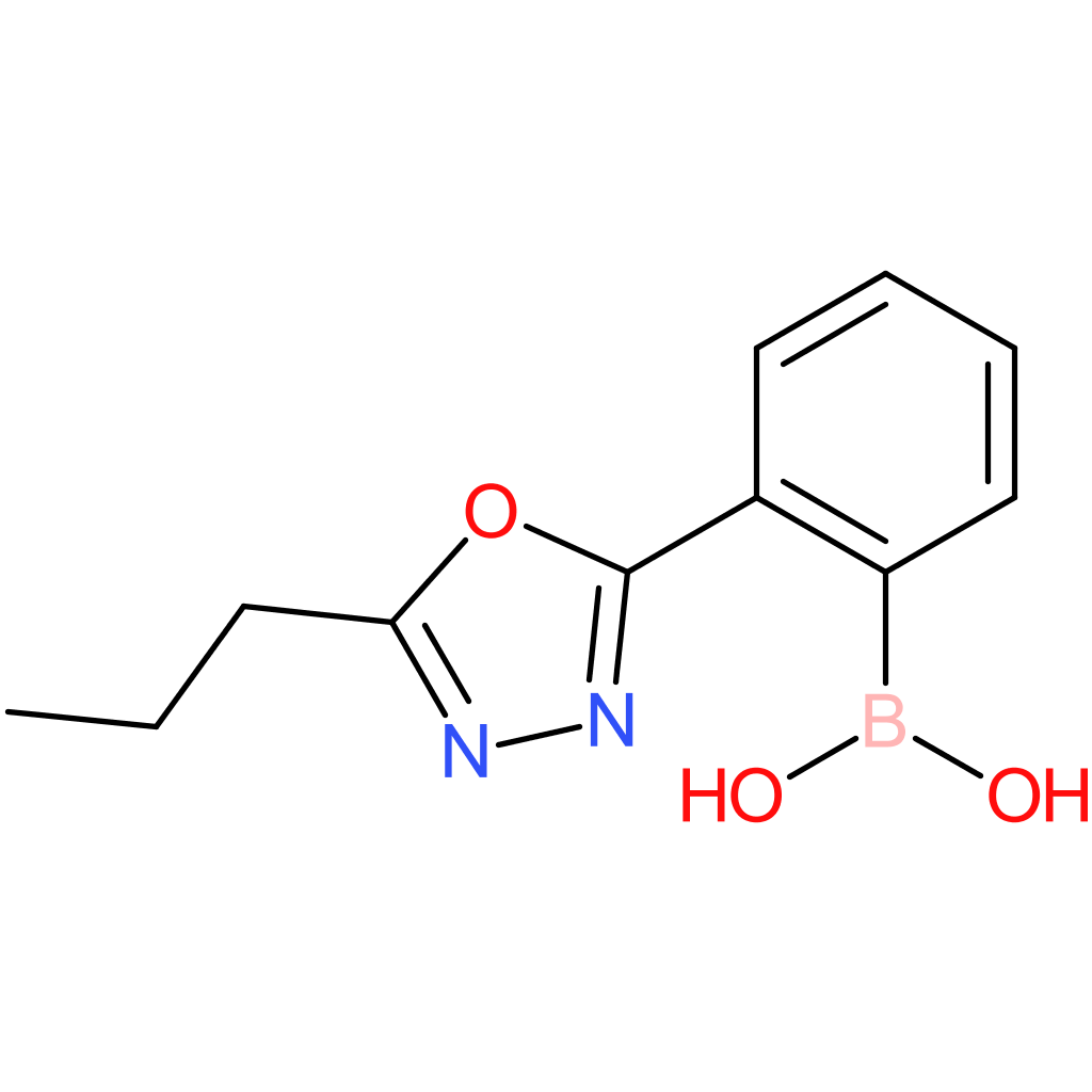 2-(5-propyl-1,3,4-oxadiazol-2-yl)phenylboronic acid